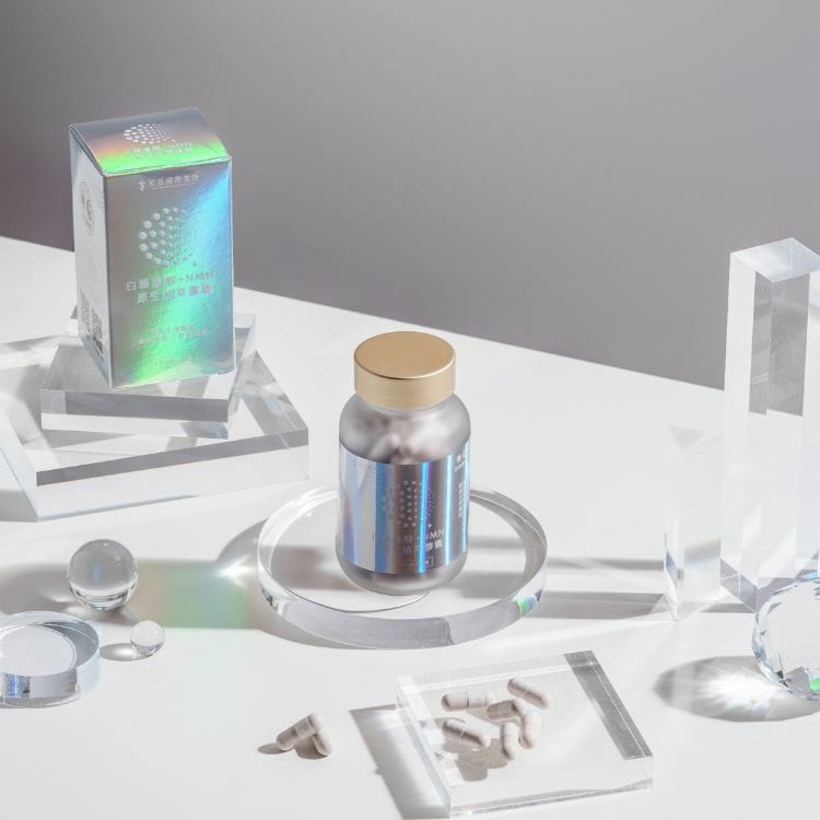 白藜蘆醇NMN原生植萃膠囊